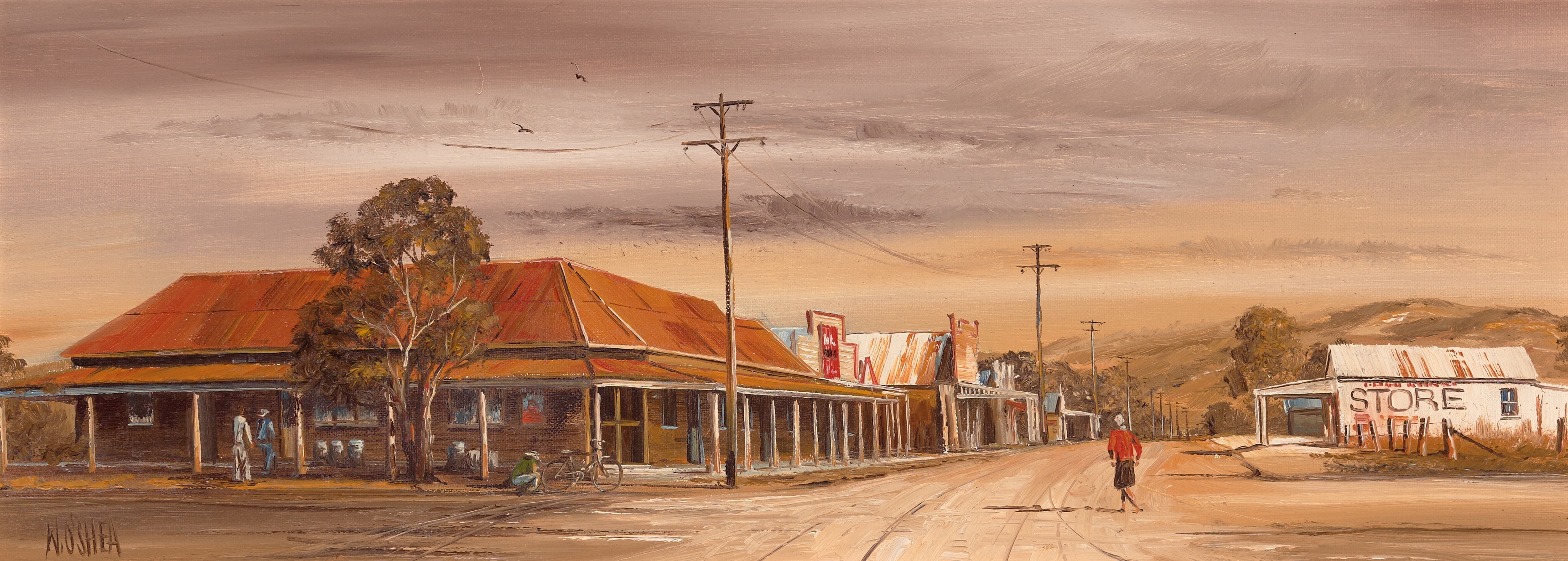 William O'Shea | Tooraweenah (1978) | MutualArt