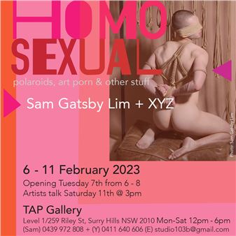 Sam Gatsby Lim and XYZ: Homo-Sexual - TAP Art Gallery