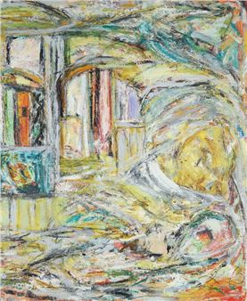 By i begyndende aftenstemning - Lise Blaabjerg