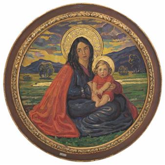 Madonna and the Child - Matthias Peschcke Køedt