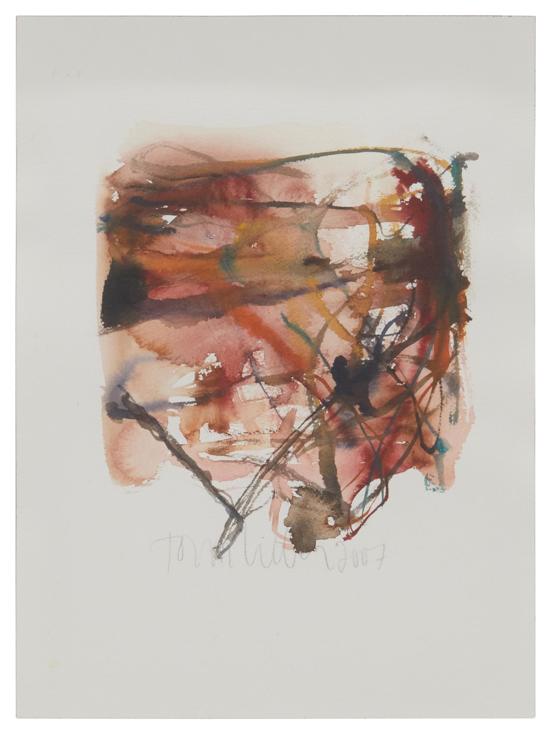 Artwork by Tom Lieber, "Untitled #10," 2007, Made of Watercolor on paper