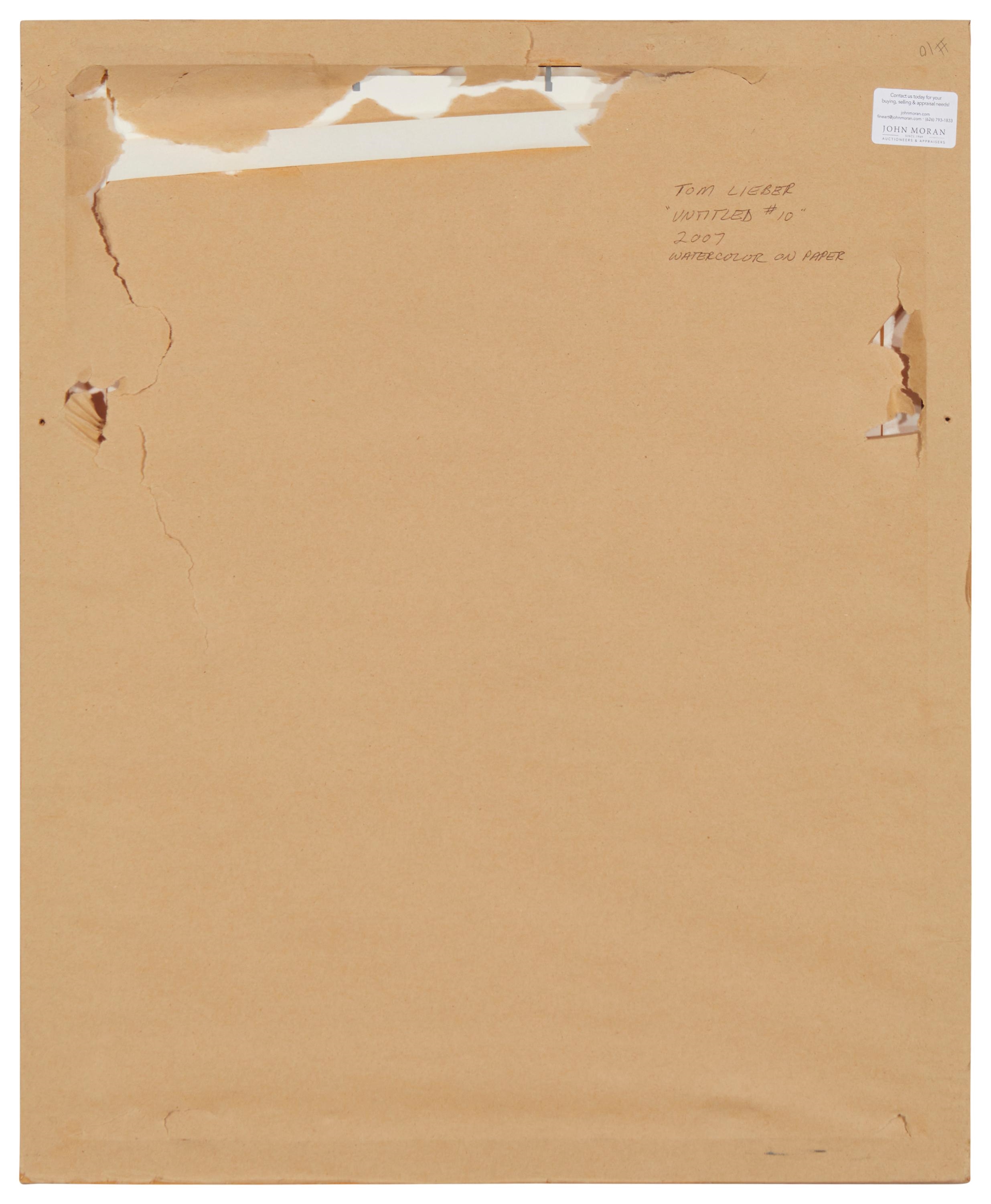 Artwork by Tom Lieber, "Untitled #10," 2007, Made of Watercolor on paper