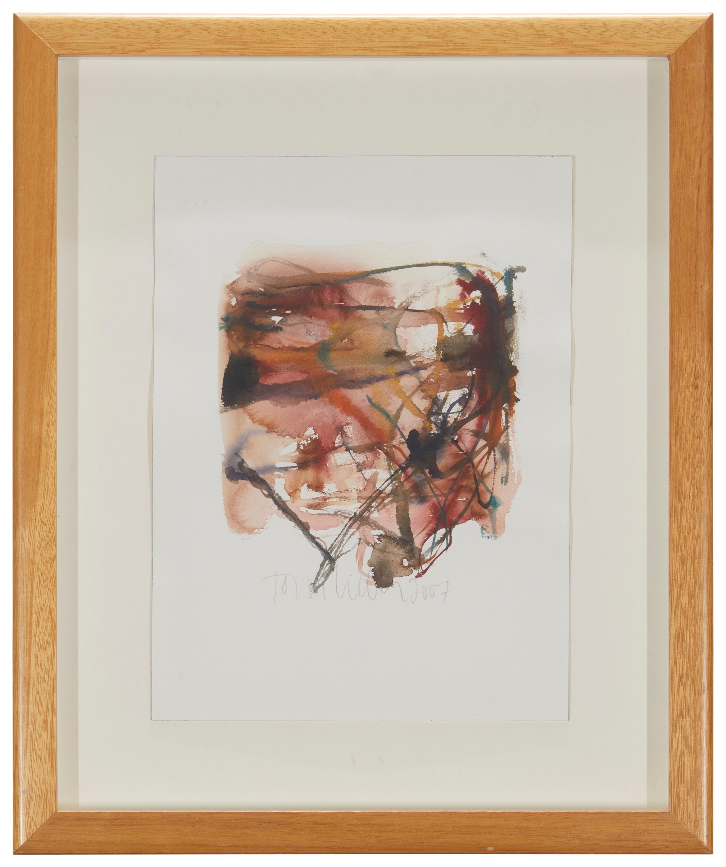 Artwork by Tom Lieber, "Untitled #10," 2007, Made of Watercolor on paper