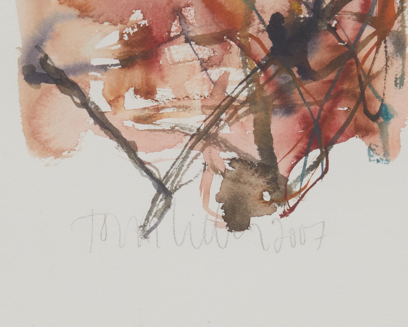 Artwork by Tom Lieber, "Untitled #10," 2007, Made of Watercolor on paper