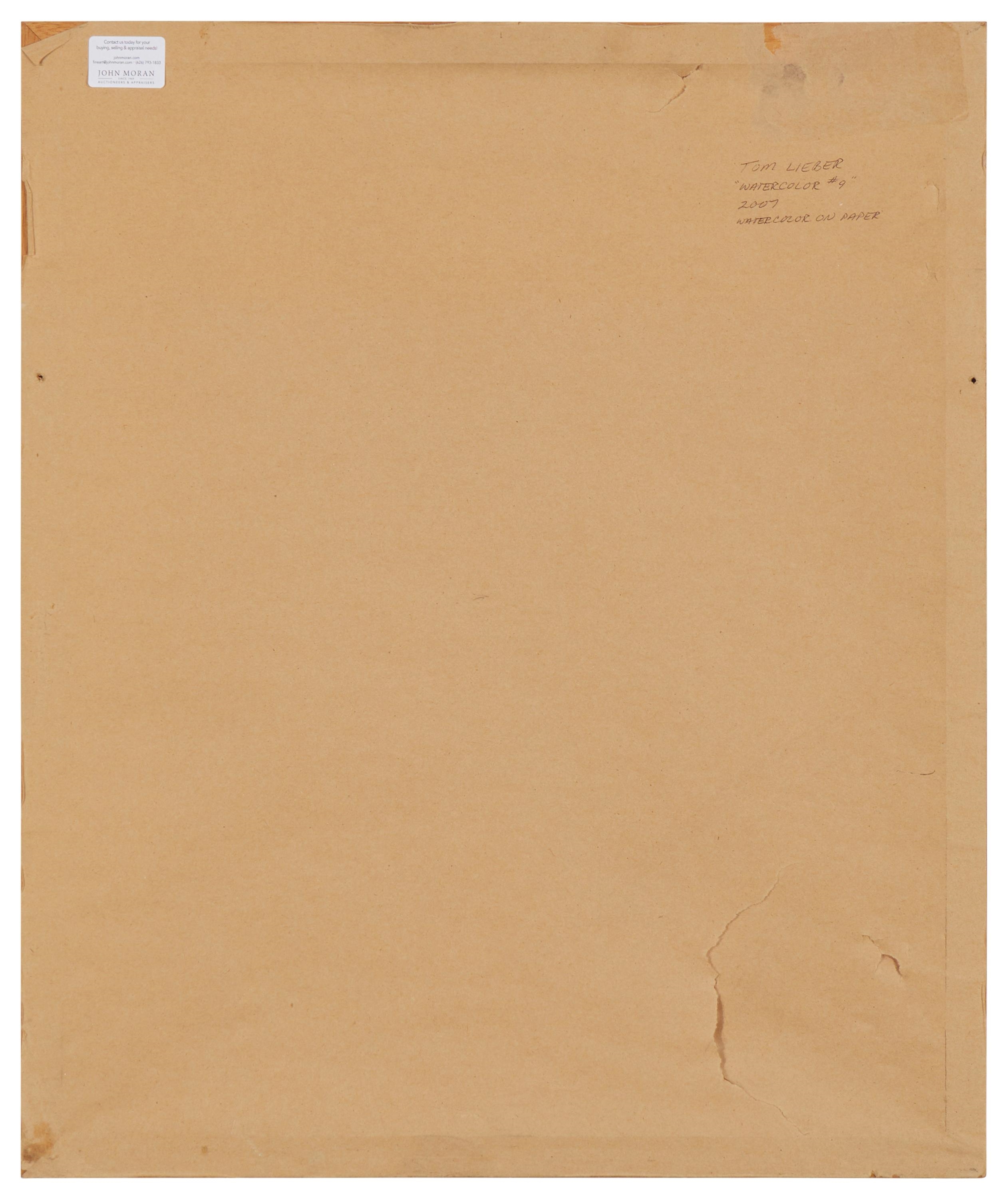 Artwork by Tom Lieber, "Untitled #10," 2007, Made of Watercolor on paper