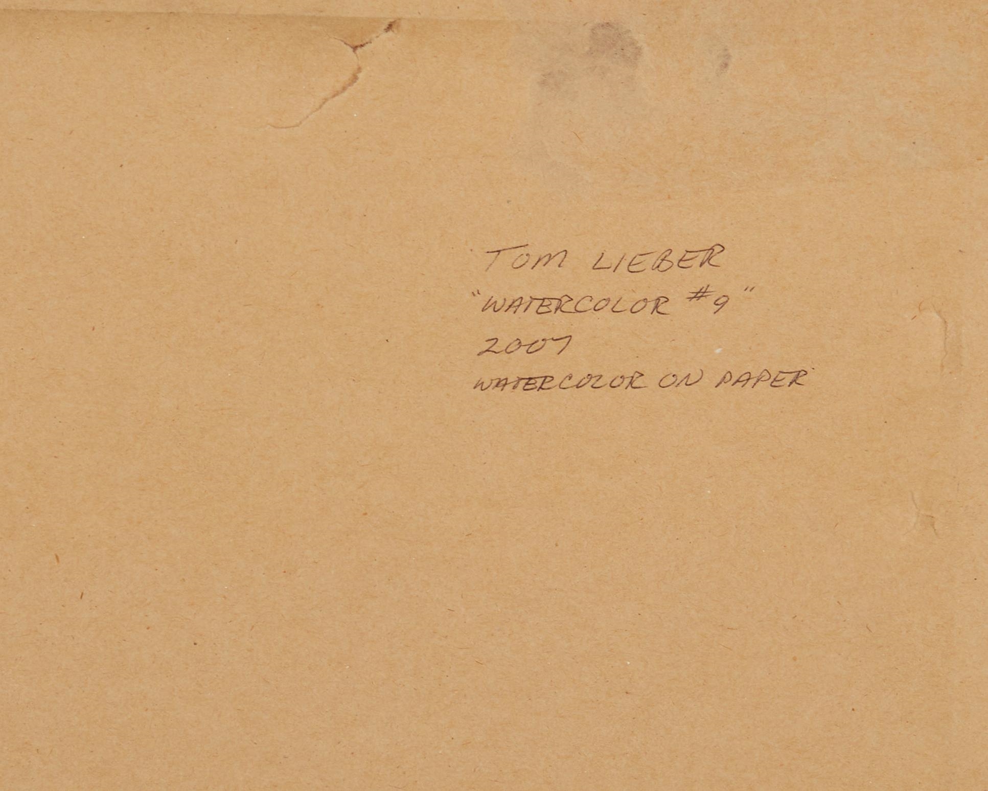 Artwork by Tom Lieber, "Untitled #10," 2007, Made of Watercolor on paper