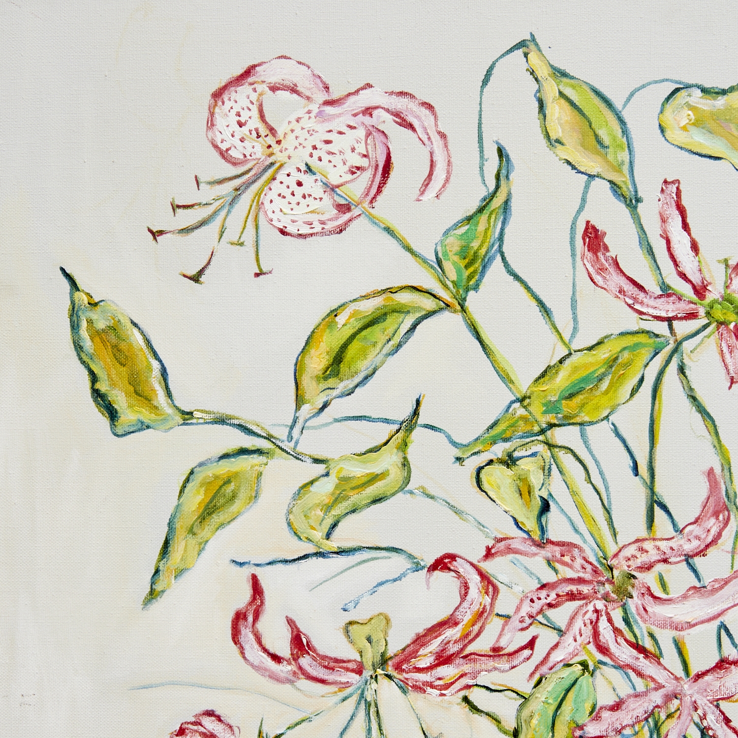 Artwork by Beverly Hyman, Floral Still Life, Made of oil on canvas