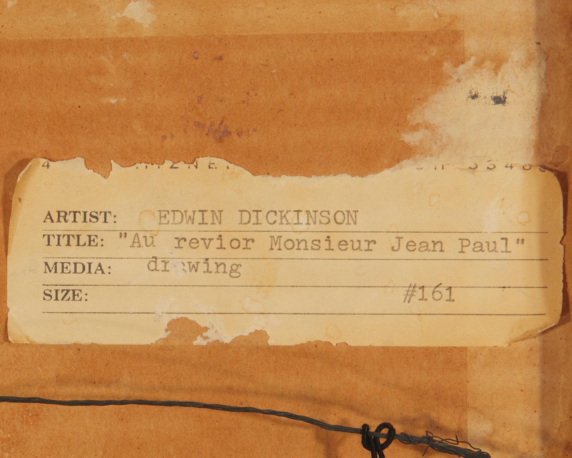 Edwin Walter‏ Dickinson | Au Revoir Monsieur | MutualArt