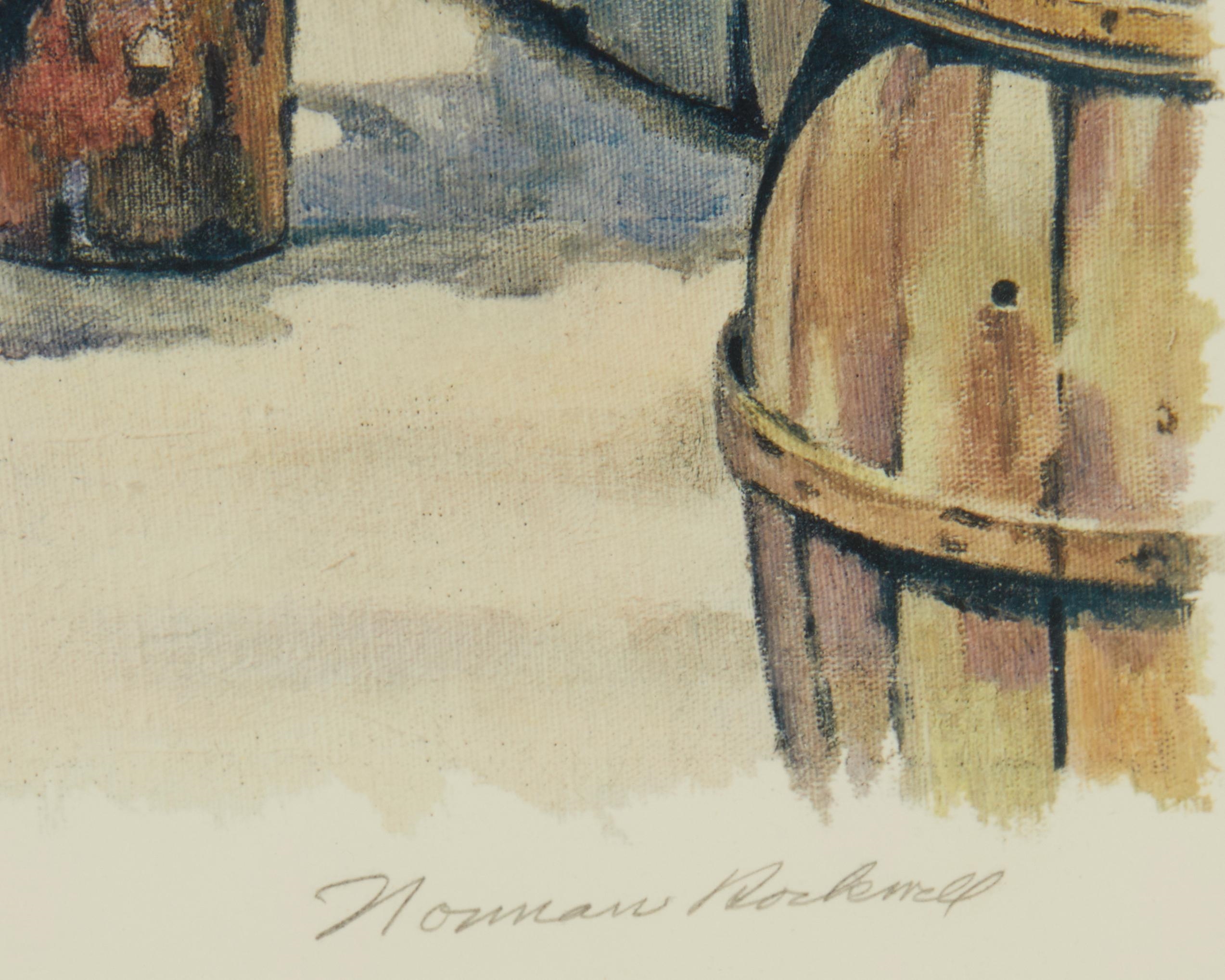 Norman Rockwell Whitewashing the Fence MutualArt