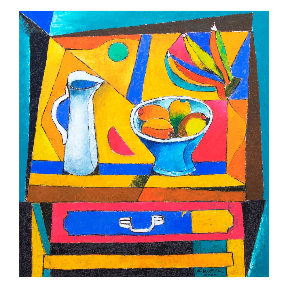 Ang Kiukok Still Life with Pitcher (2000) MutualArt