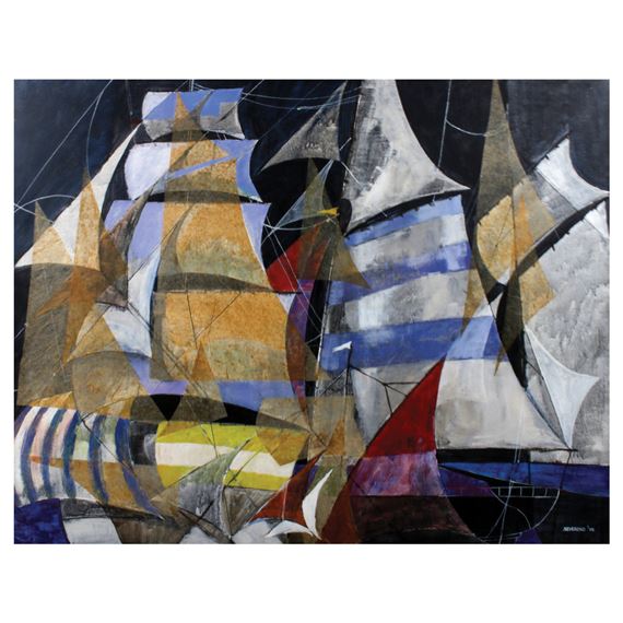 Untitled by Lino Severino, dated 1974