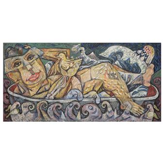 Hokusai’s Shower - Janos Delacruz