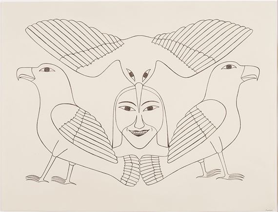 Composition by Kenojuak Ashevak