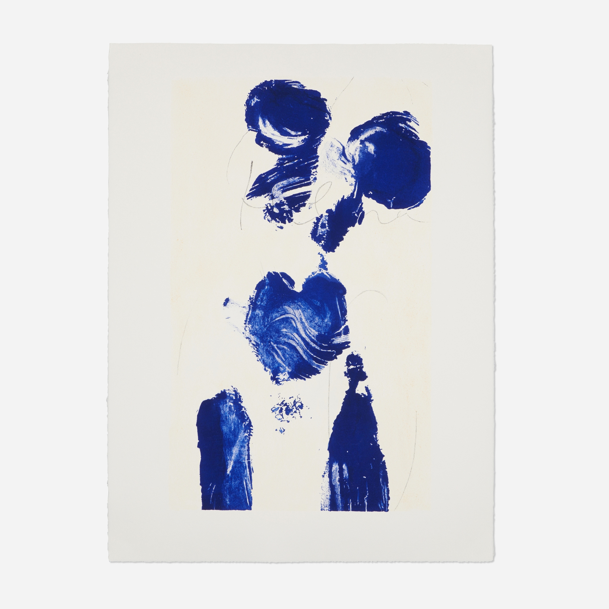 Yves Klein Helena from the Anthropométries series (2004) MutualArt