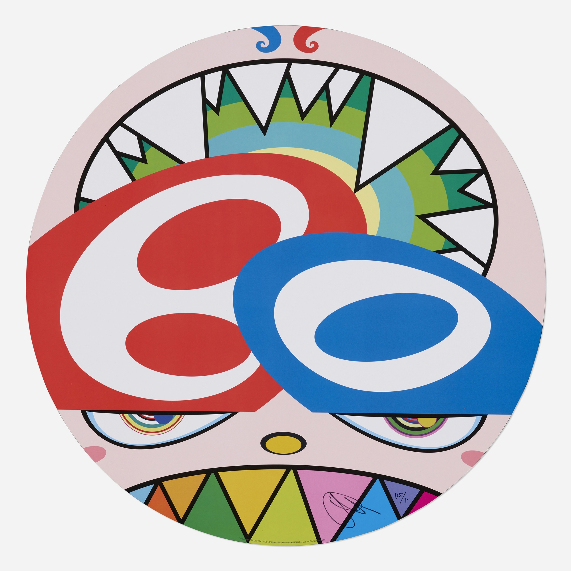 Takashi Murakami We are the Jocular Clan (2018) MutualArt