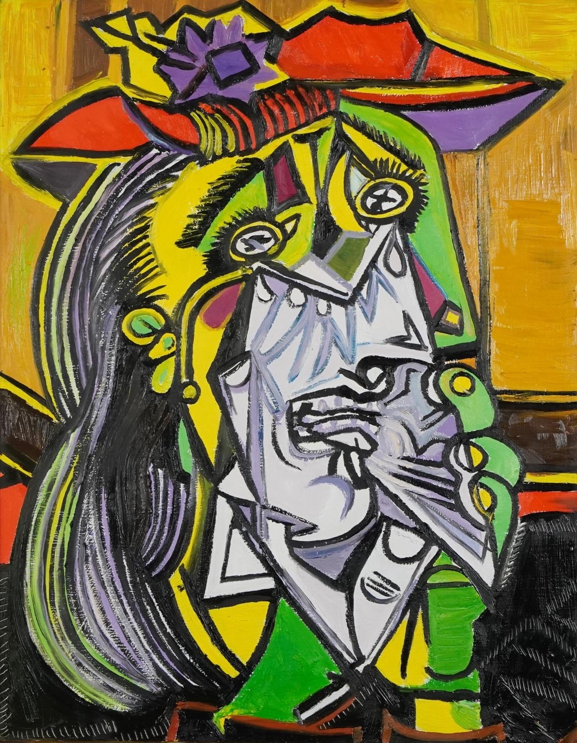 The Weeping Woman by Pablo Picasso, Clive Fredriksson