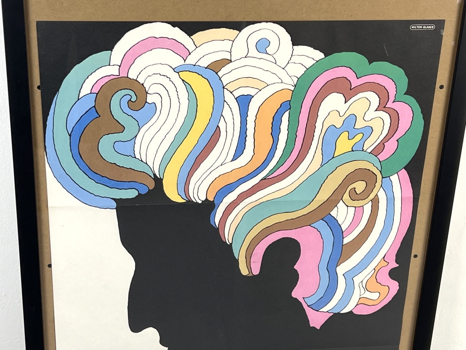Artwork by Milton Glaser, Bob Dylan poster by Milton Glaser., Made of poster