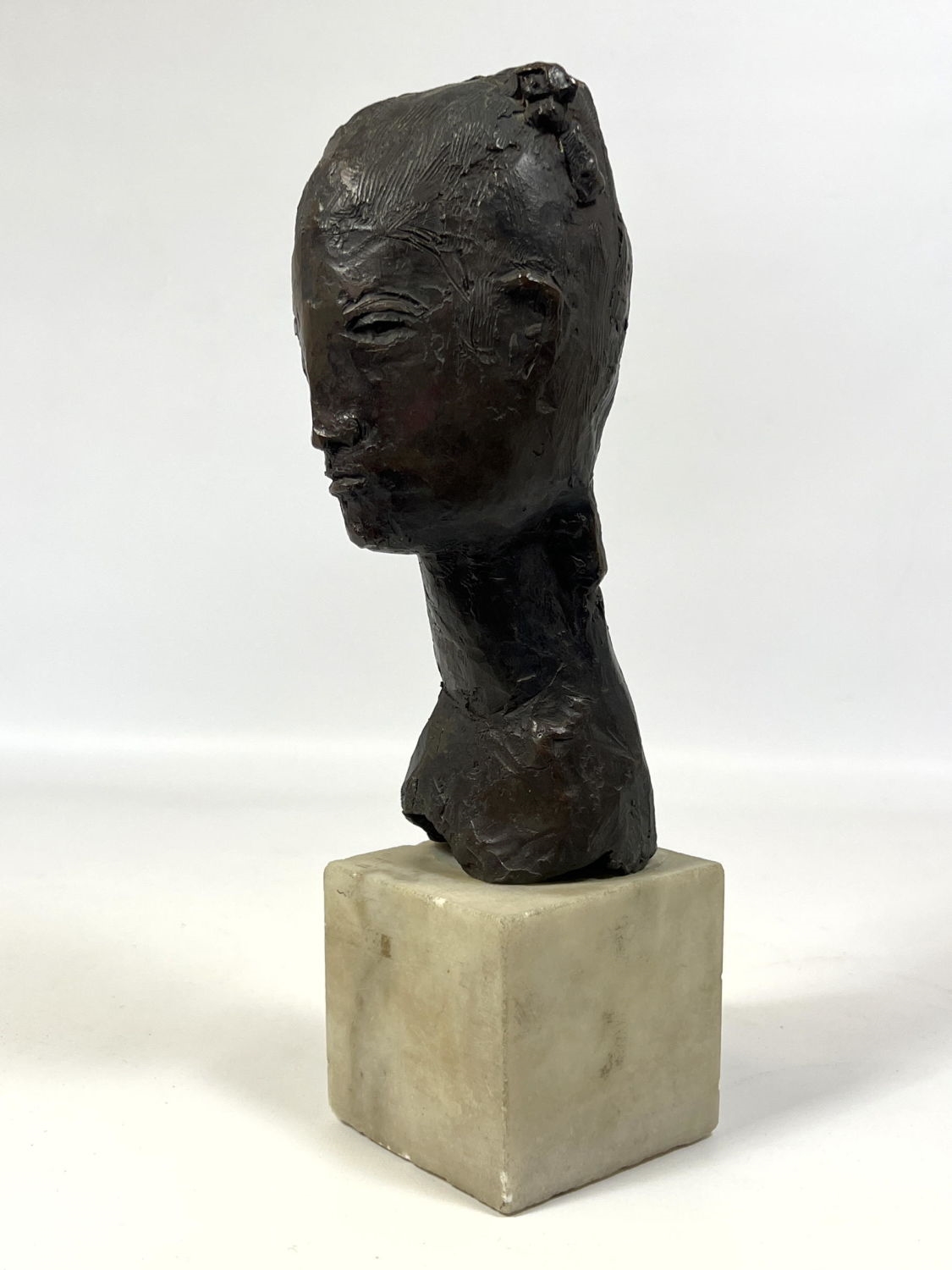 Artwork by Irving Marantz, Irving Marantz American sculpture signed on the back bronze sculpture, Made of bronze sculpture