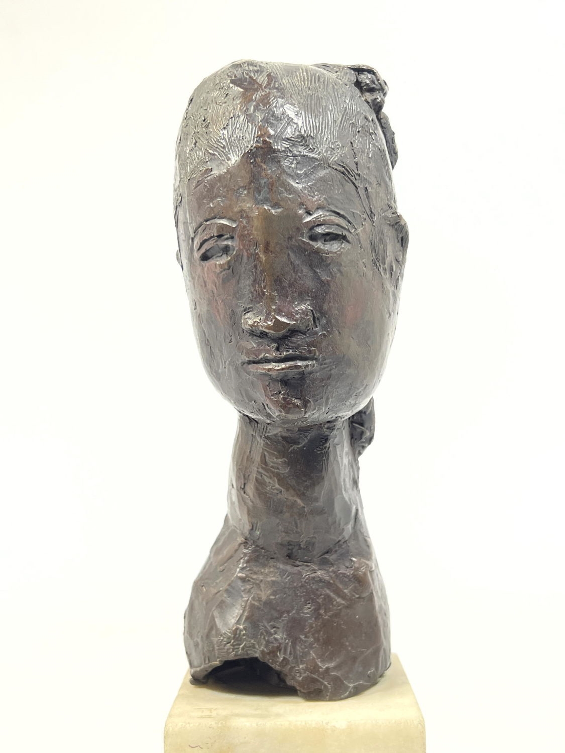 Artwork by Irving Marantz, Irving Marantz American sculpture signed on the back bronze sculpture, Made of bronze sculpture