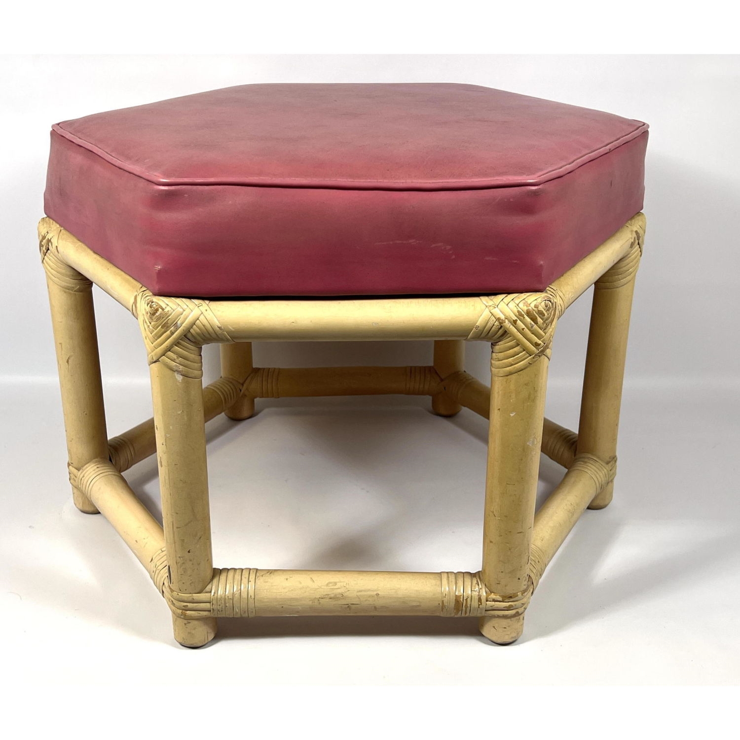 Frank Lloyd Wright | Frank Lloyd Wright Style Octagonal Bamboo Stool ...