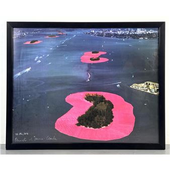 Christo | Christo and Jeanne-Claude signed Print. Surrounded