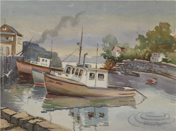 Domingue, Maurice - Rockport Mass. by Maurice Domingue