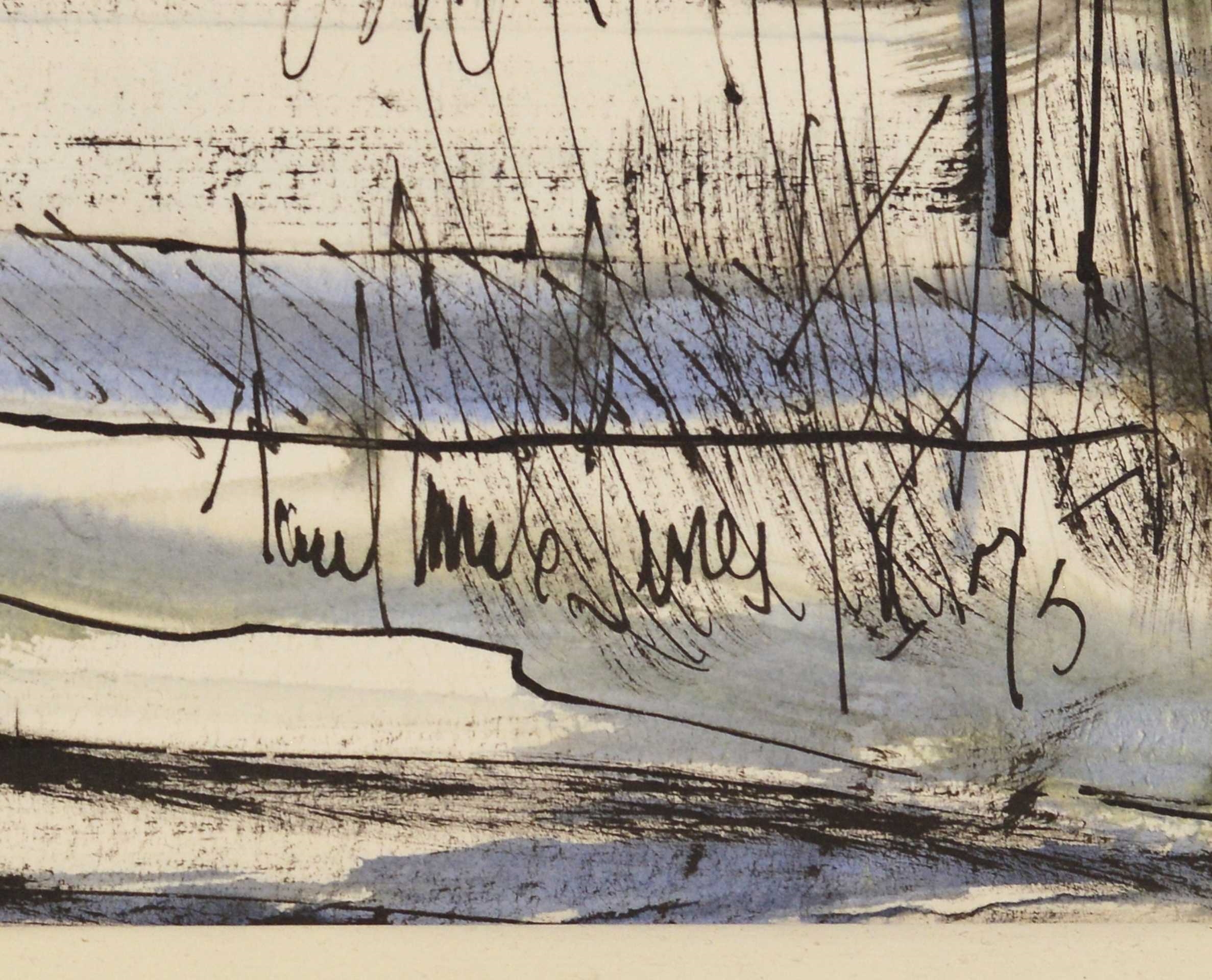 Artwork by Paul-Émile Genest, Paysage, Made of Ink and watercolor on paper