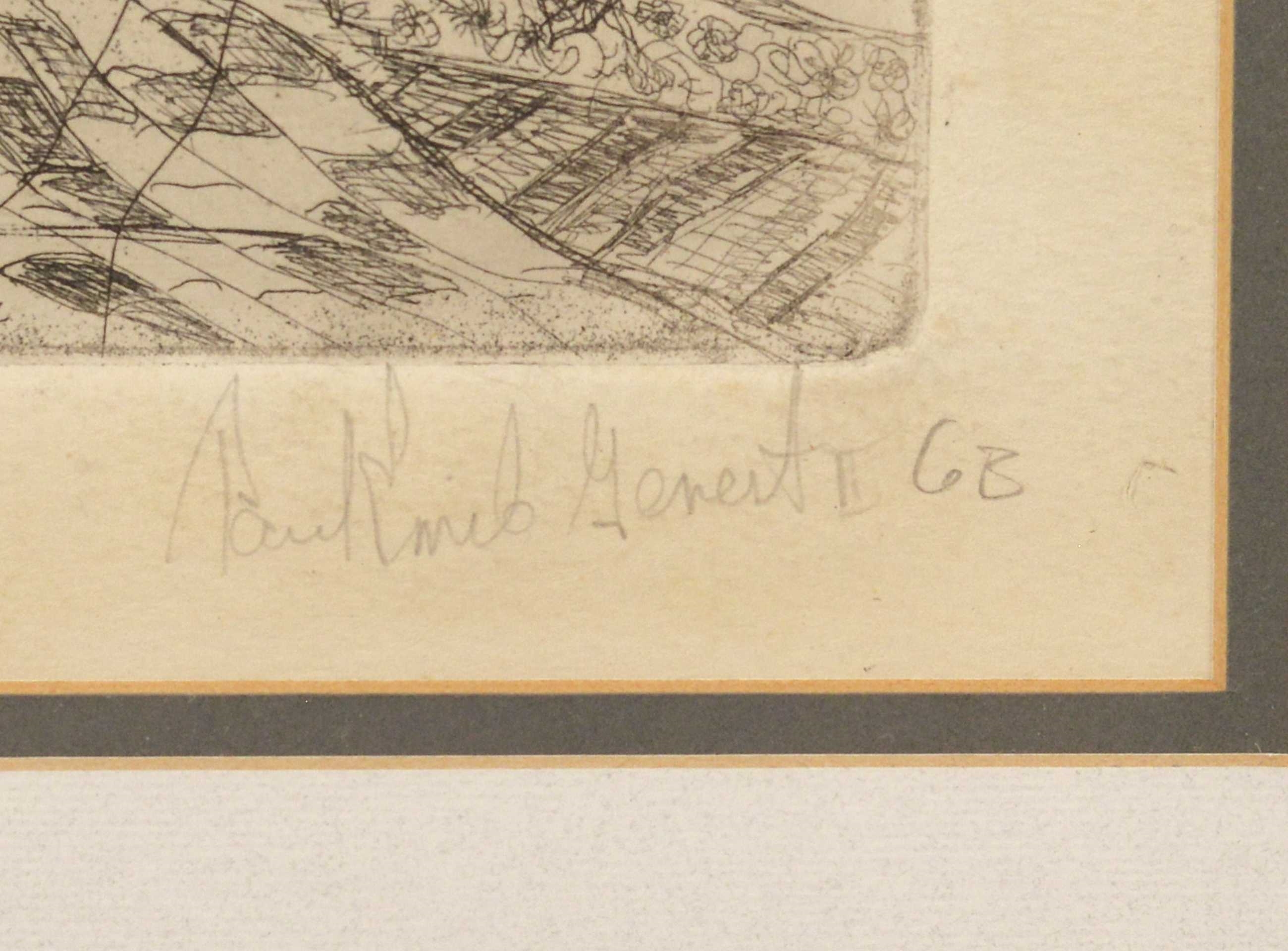 Artwork by Paul-Émile Genest, État # 4, Made of Etching on paper