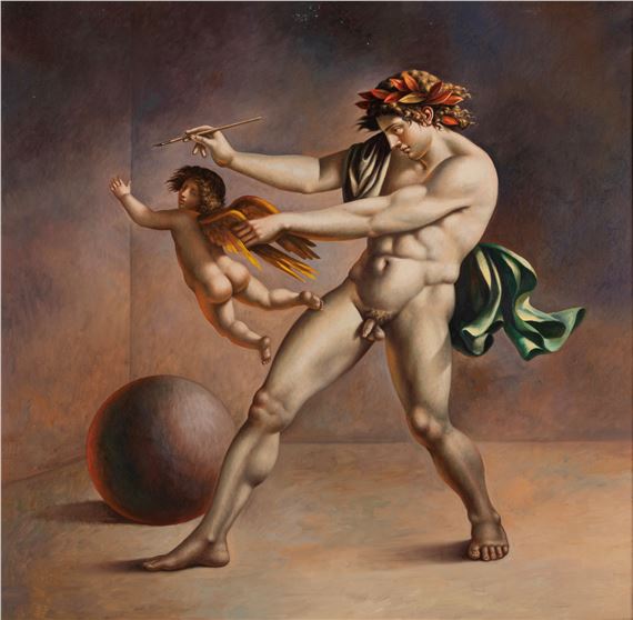 La nascita del pensiero by Carlo Maria Mariani, 1985