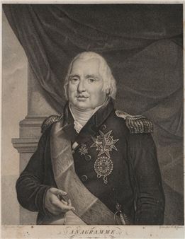 Sa majesté Louis XVIII, roi de France et de Navarre - Jean Gudin
