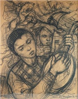 Le joueur de mandoline - Xavier de Langais