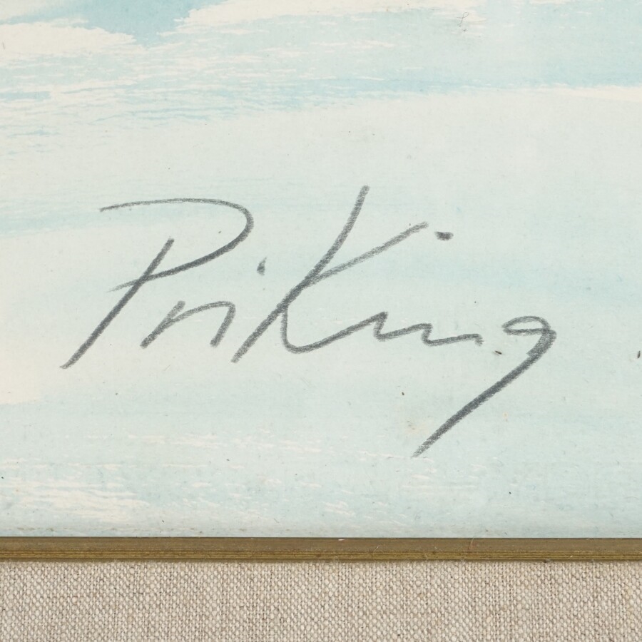 Franz Priking | femme allongée | MutualArt
