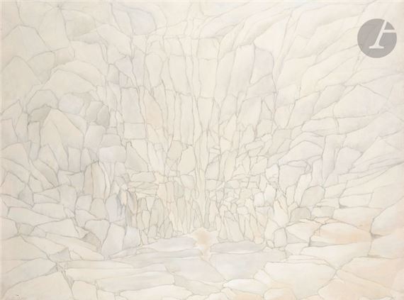 Landscape by Brigitte Simon, 1965