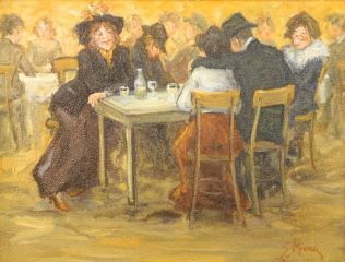 Cafe by Ernest Marza