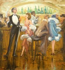 Cafe Scene - Ernest Marza