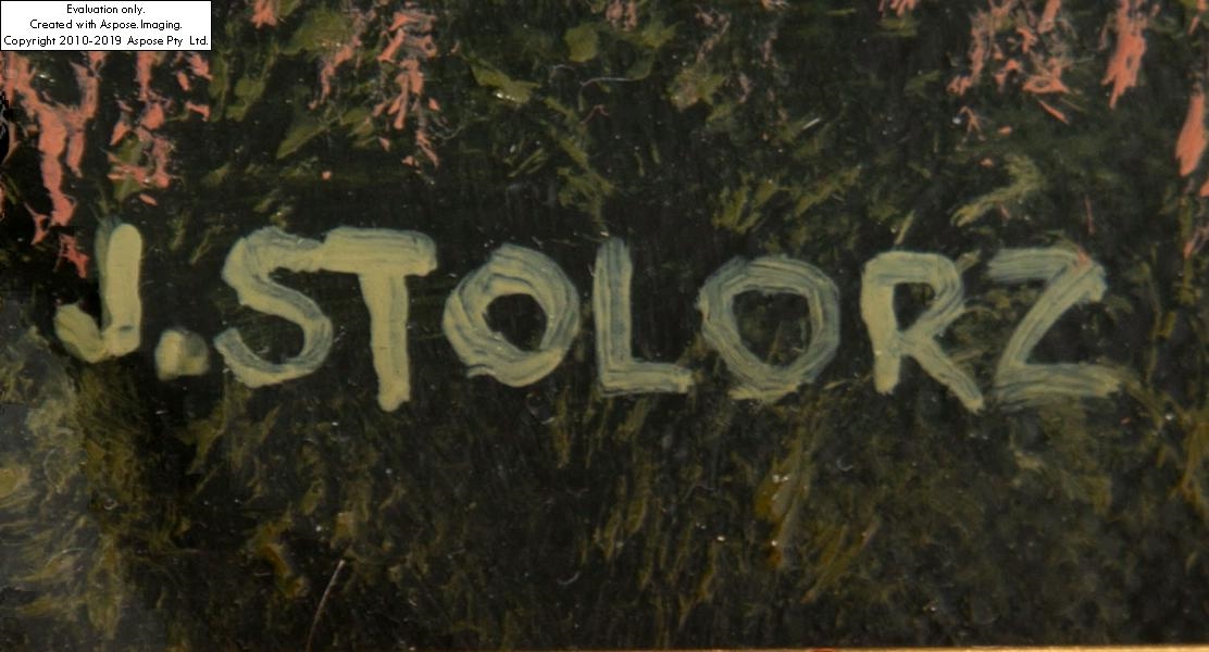 Artwork by Jozef Stolorz, Lapis Lazuli, Made of oil/canvas