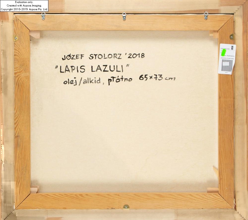 Artwork by Jozef Stolorz, Lapis Lazuli, Made of oil/canvas