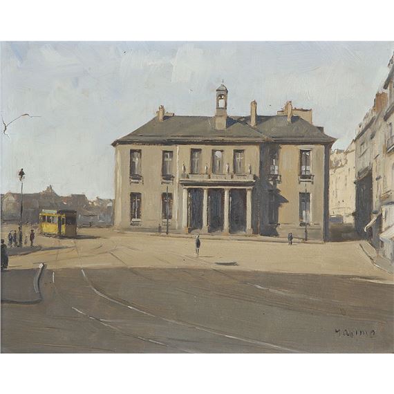 Place de la Bourse in Nantes by Maxime Voyet