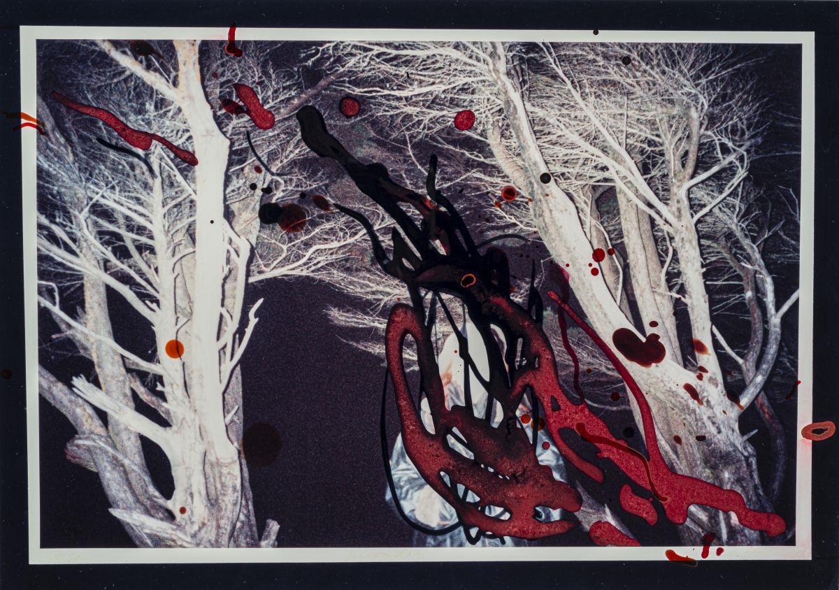 Moon dog, 1963. Photography on photo paper. Signed, dated and numbered 7/30. by Rebecca Horn, 1963