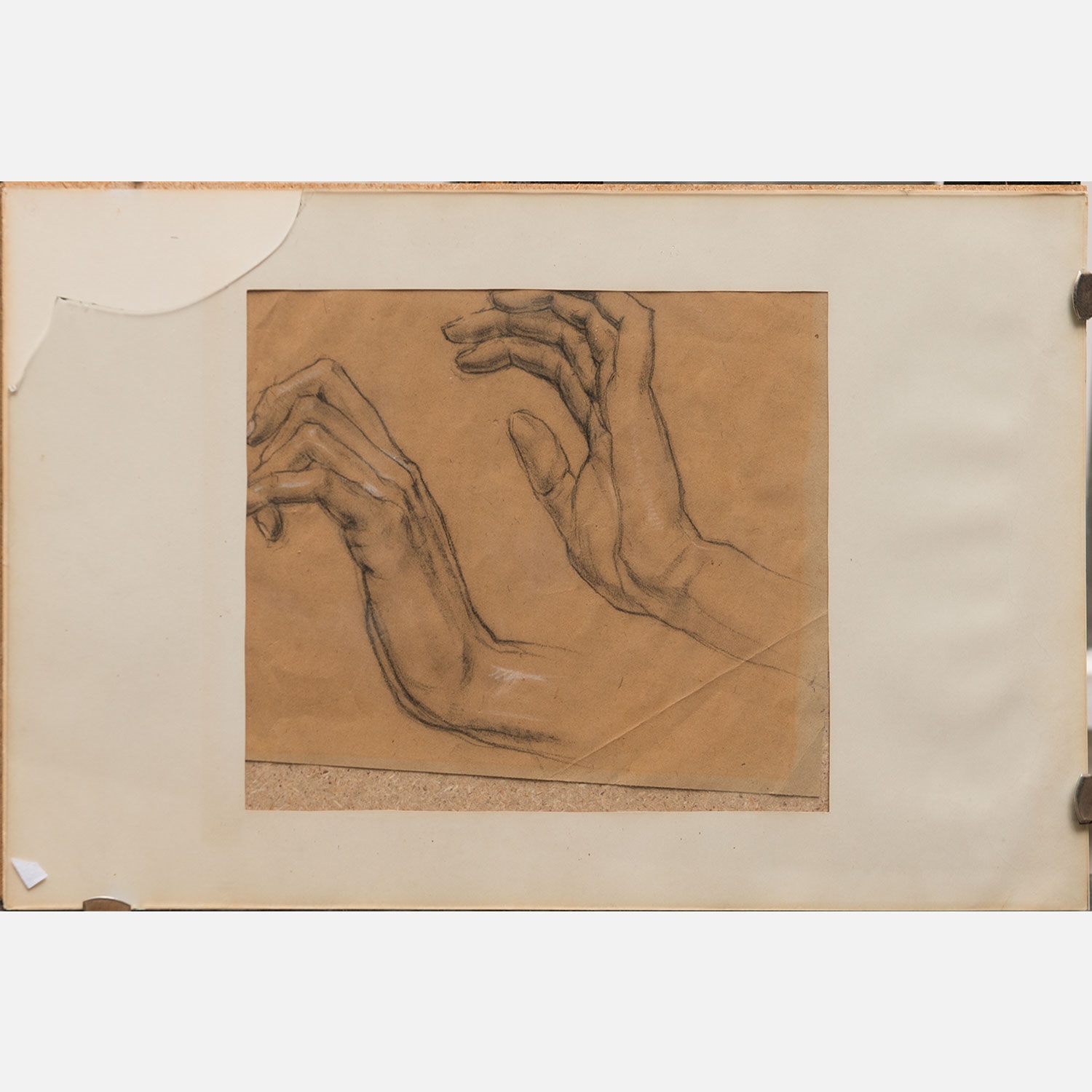 Austrian School, 20th Century | 4 prepatory drawings of hands | MutualArt