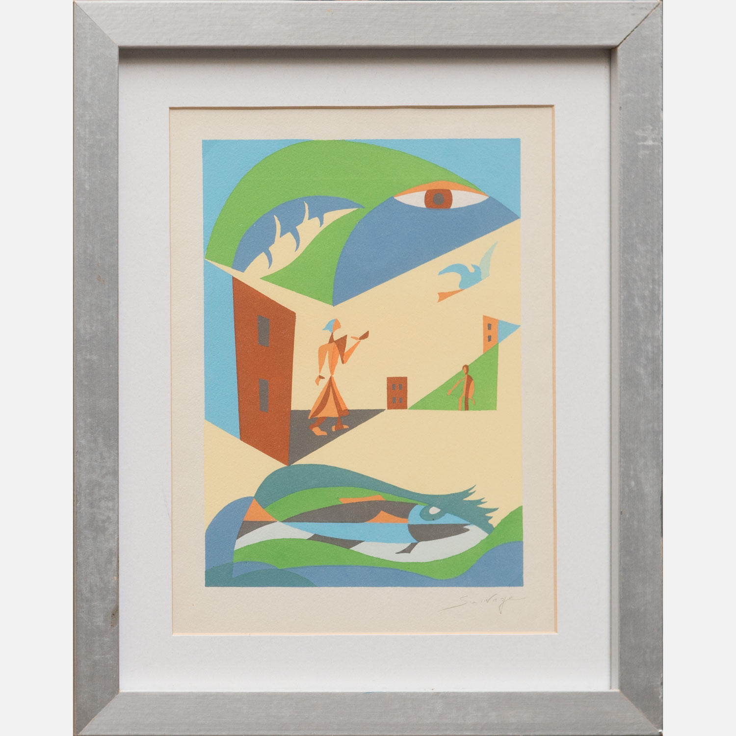 Léopold Survage | cubistic composition | MutualArt
