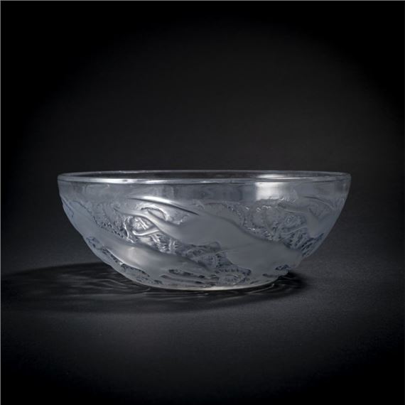 'Chiens N° 1' bowl by René Lalique, 1921