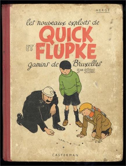 Hergé | Les Nouveaux exploits de Quick et Flupke, gamins de Bruxelles ...