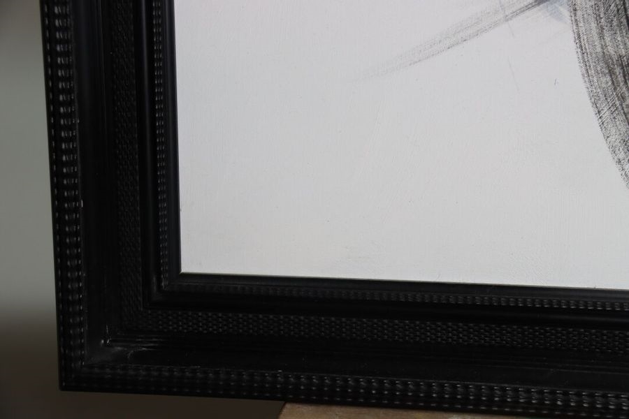 Artwork by Daniel Agostini, Composition, Made of huile sur toile