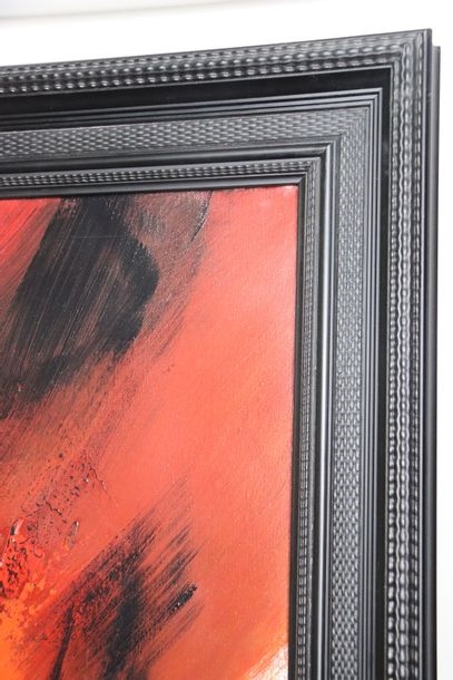 Artwork by Daniel Agostini, Composition, Made of huile sur toile