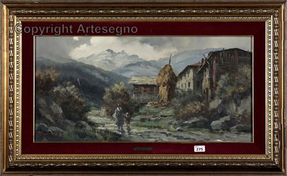 Paesaggio by Ercole Magrotti