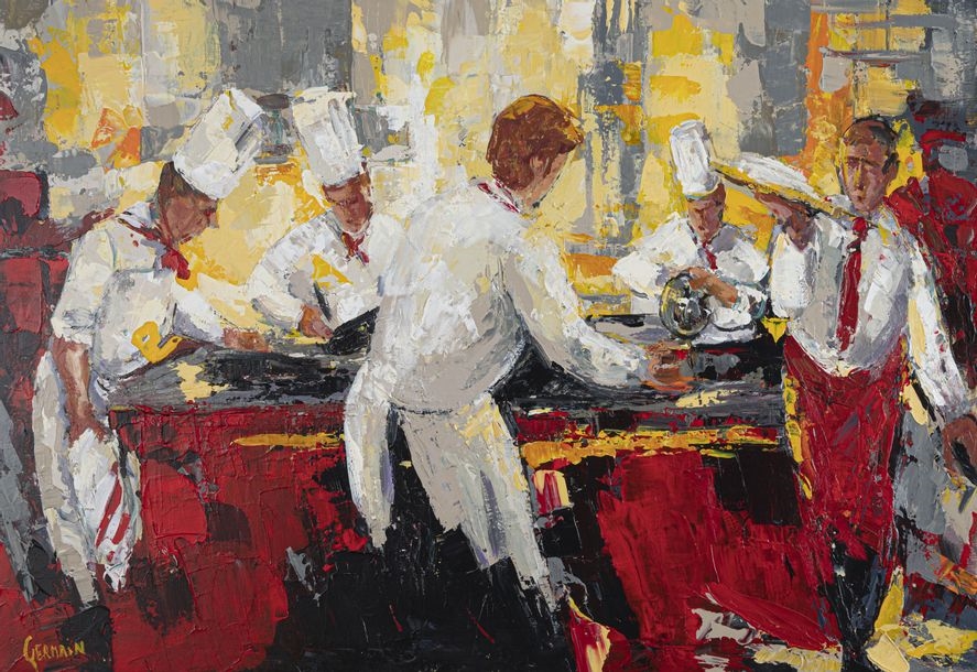 Artwork by Élisabeth Germain, H