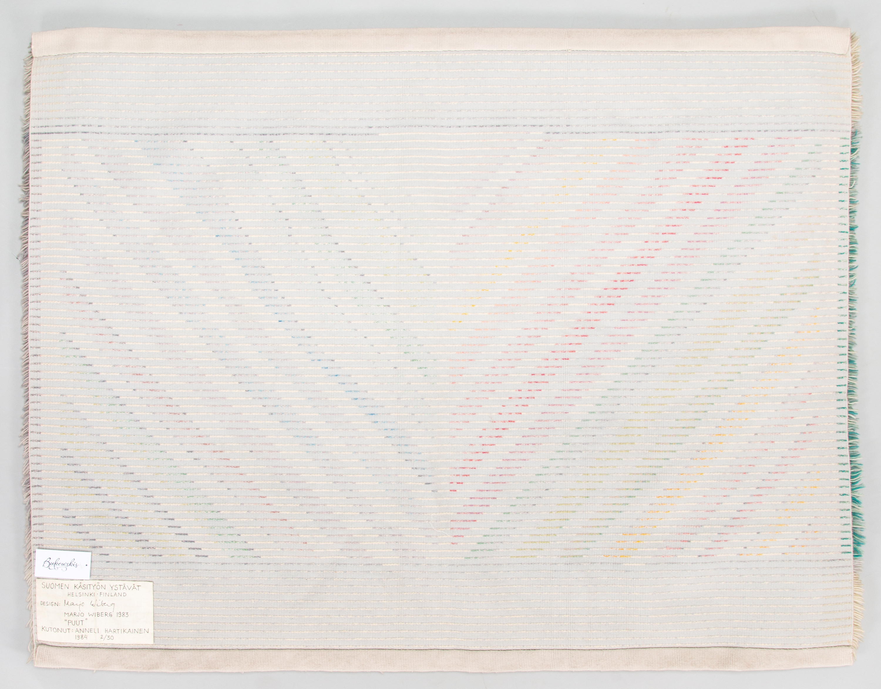 Artwork by Marjo Wiberg, 'Puut'. (The trees)