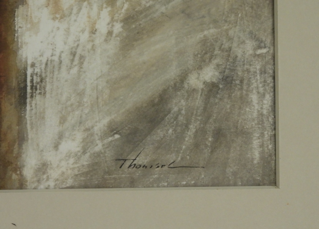 William Thomson | William Thomson Portrait of a Man WC Painting | MutualArt