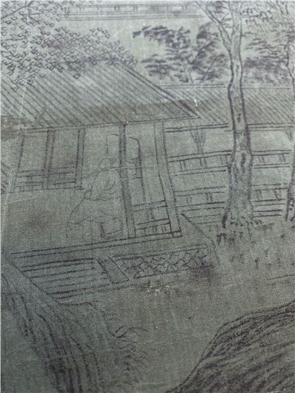 Li Cheng | Mountainous landscape with pine trees | MutualArt